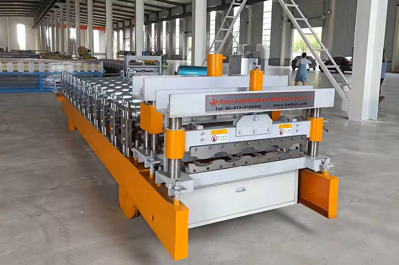 1100 glazed tile roll forming machine