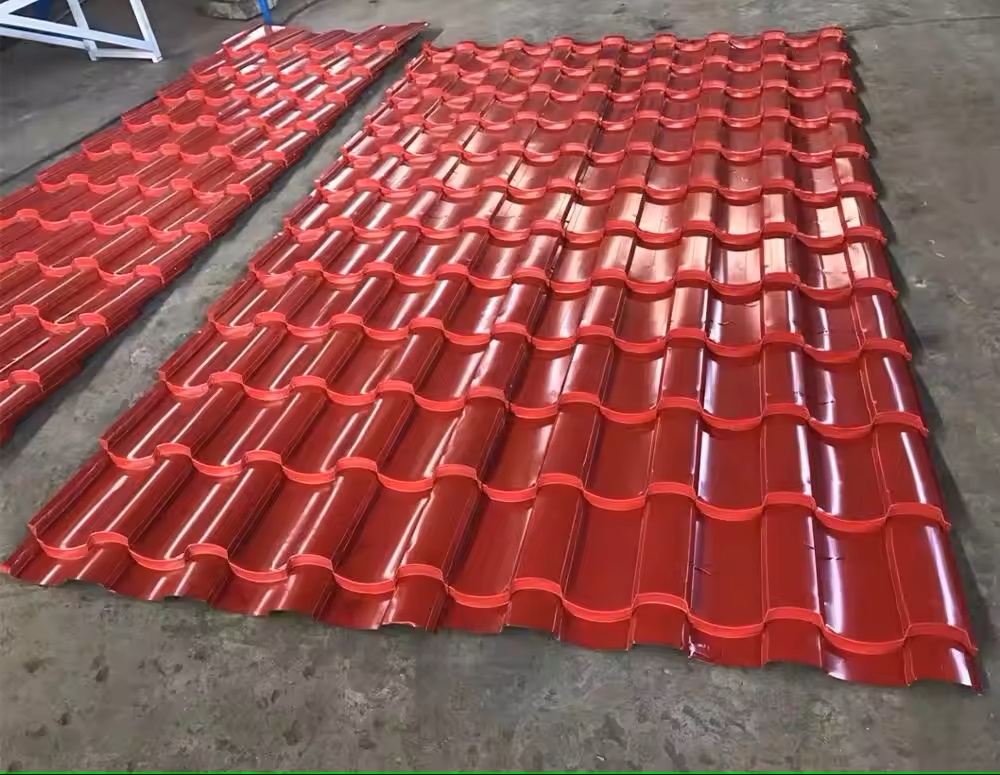 glazed tile sheet